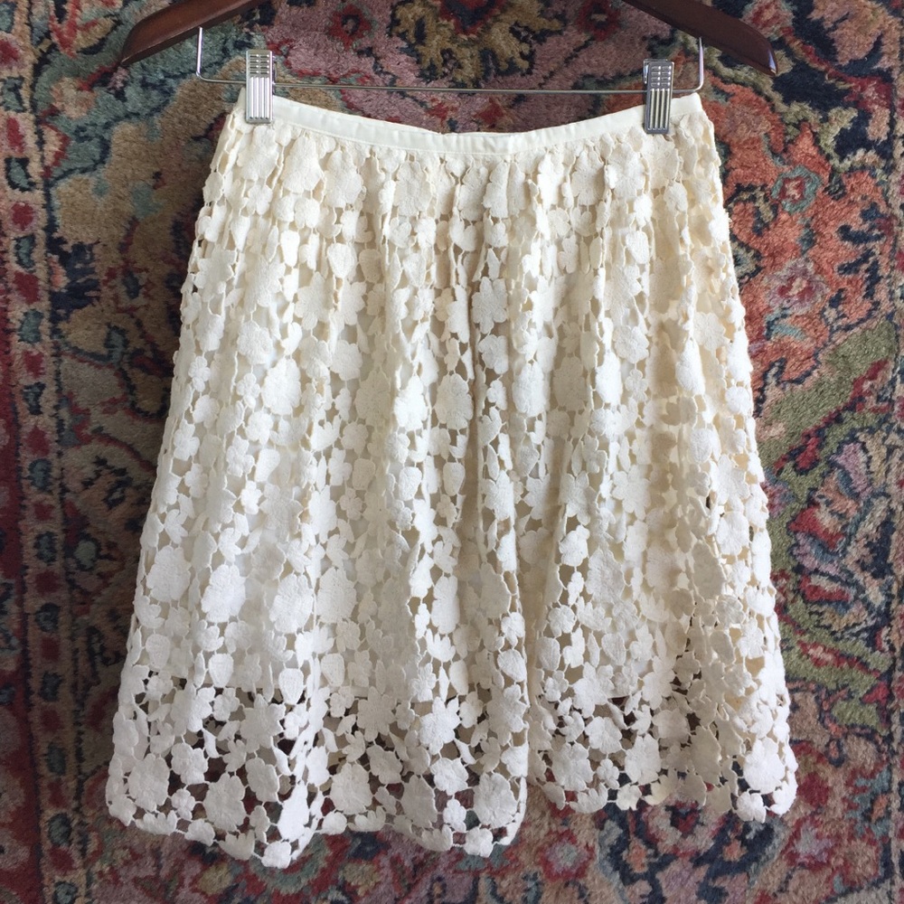 Club Monaco Lace Skirt
